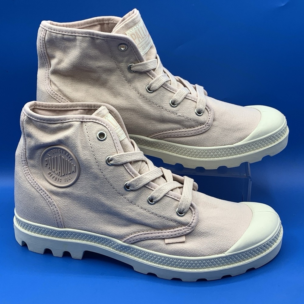 Palladium Pampa Hi Peach Whip MARSH High Top Lace Up Boots Women's - Size US 10